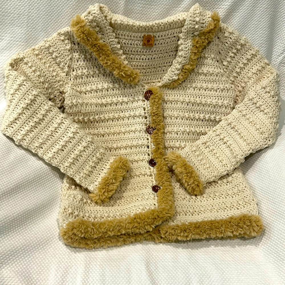 Handmade Crochet Women’s Jacket